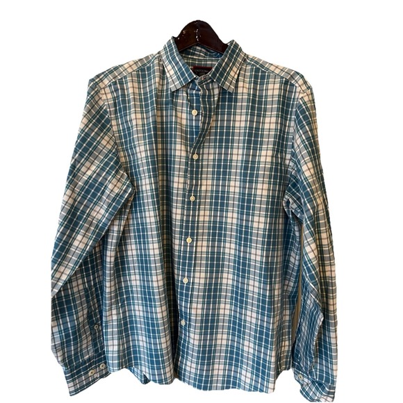 UNTUCKit Other - UNTUCKit‎ Men's Blue, Checked, Long Sleeve, Cotton, Large
